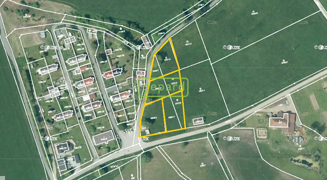Prodej stavebního pozemku 892 m²